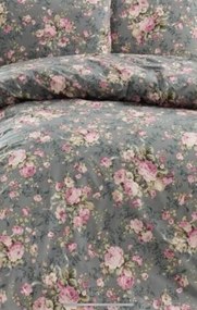 Pamut lepedők Szicíliai szürke TiaHome - 1x Párna 90x70cm, 1x Paplan 140x220cm