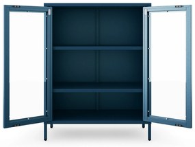 Vitrin GINA, 800 x 1015 x 400 mm, Modern: sötétkék