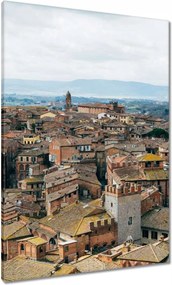 Vászonkép 70x100 Olasz bérházak Siena