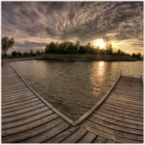 Poszterek 100x100 Híd Dymaczewben