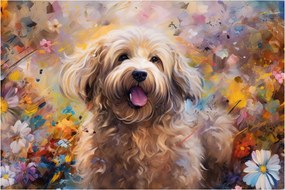Kép - Happy Dog II. (90x60 cm)