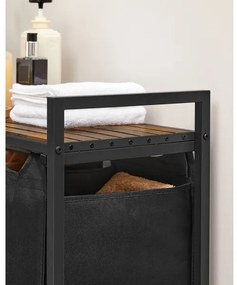 REX mosókosár barna/fekete