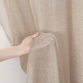 Goldea függöny – rusztikus natúr 300 cm