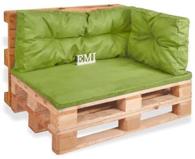 EMI kerti raklap párna szett 3db zöld