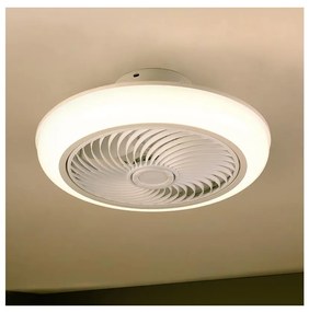 Brilagi-LED állítható fényű ventilátoros lámpa LED/30W/230V 3000-6500K fehér+DO
