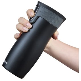 Contigo West Loop 470 ml hőálló palack, mattfekete