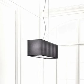RENDL LOPE 80 függőlámpa fekete matt nikkel 230V LED E27 4x15W