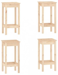 5 részes tömör fenyőfa bárszett
