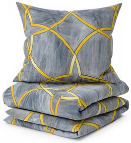 Mikroszálas ágyneműhuzat RYNETH szürke Ágyneműhuzat mérete: 70 x 80 cm | 140 x 200 cm