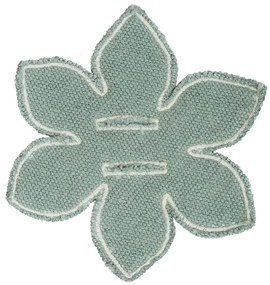 Krémszínű pamut gyerek játszószőnyeg 120x160 cm Wildflowers – Lorena Canals