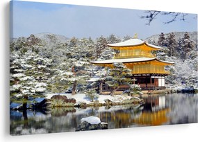 Kép - Kinkakuji, Japán (90x60 cm)