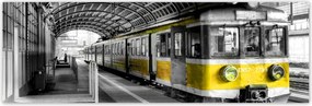 Poszterek 200x66 Sárga vonat
