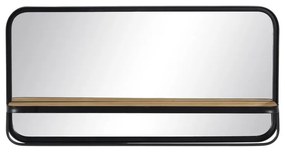 Fali tükör polccal 80x40 cm Rachel – Ixia