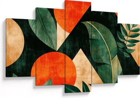 Kép - Geometrikus természeti minták II. (150x105 cm)