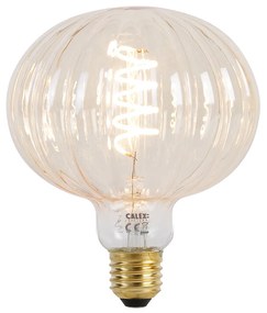 E27 szabályozható LED lámpa G125 borostyán 4W 200 lm 2000K