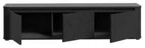 INAR fekete TV-asztal