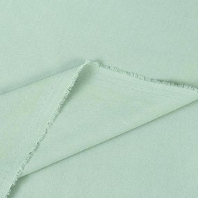 Goldea természetes lenvászon keverék - világos menta 300 cm