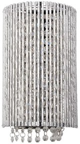 Endon 81978 - Fali kristály lámpa GALINA 2xG9/25W/230V fényezett króm