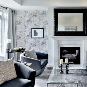 Arthouse Signature 1 Bahia Marble arany-fehér márvány mintás papír tapéta – 923001