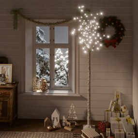 Bel-/kültéri fűzfa karácsonyfa 200 hideg fehér fényű LED 2,2 m