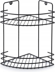 Fürdőszobai polc Bathlab HTWM2550 fekete 19 x 19 x 30 cm 1 db