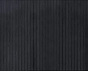 vidaXL négyszögletű fekete bambusz szőnyeg 80 x 100 cm