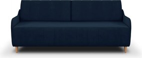 GALA Háromszemélyes kinyitható kanapé Sötétkék