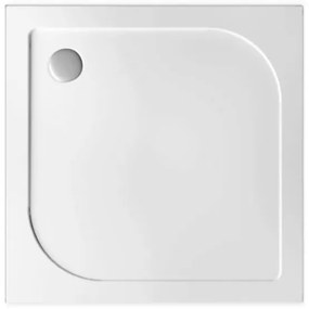 Polimat Tenor négyzet alakú zuhanytálca 90x90 cm fehér 00383