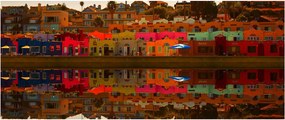 Kép - A nyári úszások helyszíne (120x50 cm)