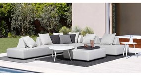 Alumínium kerek kerti kisasztal ø 50 cm Ridley – Bizzotto