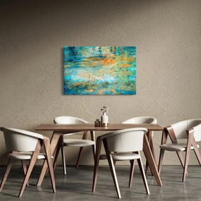 A kék absztrakció képe (90x60 cm)
