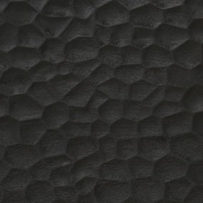 fekete tömör mangófa dohányzóasztal 80 x 50 x 40 cm