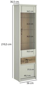Vitrin Kodro 1 (kasmír + evoke tölgy) . 1116924