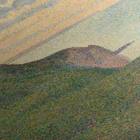 Kép - Georges Seurat, Seascape at Port-en-Bessin, Normandy, reprodukciók (90x60 cm)
