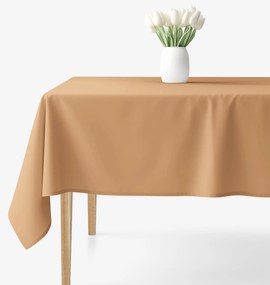 Goldea szögletes terítő 100% pamutvászon - őszi barna 140 x 220 cm