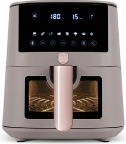 BerlingerHaus AirFryer átlátszó ablakkal (5 L) Taupe Collection BH/9491