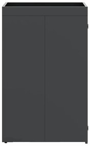 Hulladékgyűjtő tároló virágcserép tetővel 240L-es kukához