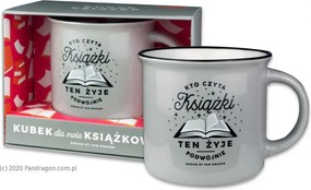 Hobbi Bögre A Könyvmolynak Aki Könyveket Olvas, Az Duplán Él