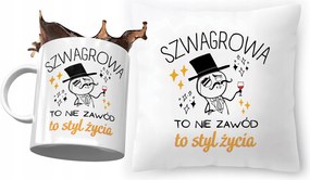 Sógornői párna bögre szett Ajándék fényképes nyomtatással