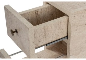 Fürdőszobaszekrény MELODY, bézs márványhatású dekor