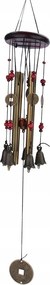 Kerti Szélcsengő Fém Csövekkel Szélcsengő 65cm