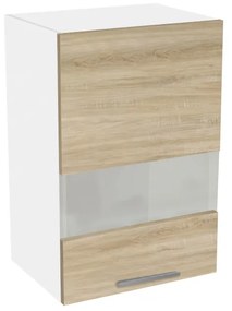 Salandra egyajtós üveges felső konyhaszekrény SC 40 Sonoma N