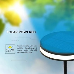 LED Kültéri napelemes lámpa LED/1,8W/3,7V IP54 3000K 1800 mAh