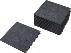 Ikea Runnen kerti padlólap, sötétszürke, 0.81 m²