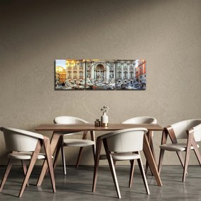 Kép - Trevi-kút (órával) (90x30 cm)