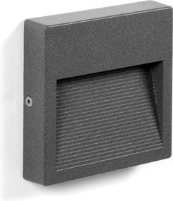 NOVOLUX 289B-L0104B-04 SLIM Modern Kültéri Fali Lámpa Antracit LED IP65
