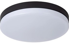 Lucide Lucide 79111/40/30 - LED Fürdőszobai lámpa BISKIT LED/36W/230V IP44 fekete LC3667