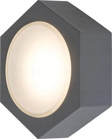 Kültéri hatszögletű Led fali lámpa 9W Avola antracit 7964 Rabalux
