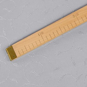 Goldea luxus teflon szövet terítőknek - szürke nagy ornamentekkel ékesített 160 cm