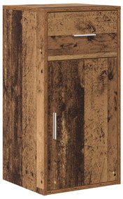 Sarokasztal Régi fa 102x88x75 cm Szerelt fa
